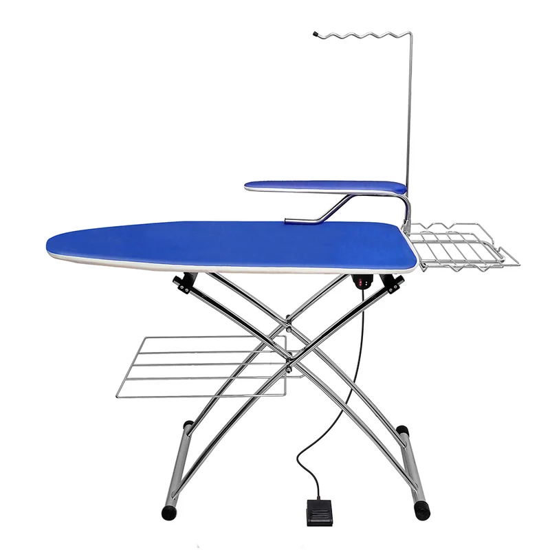 Asse da Stiro AT06 ARS Professionale ad uso Domestico Intenso Termoaspirante e Soffiante Stabilità Piano (120x45 cm) Copriasse Imbottito Garanzia 5 Anni