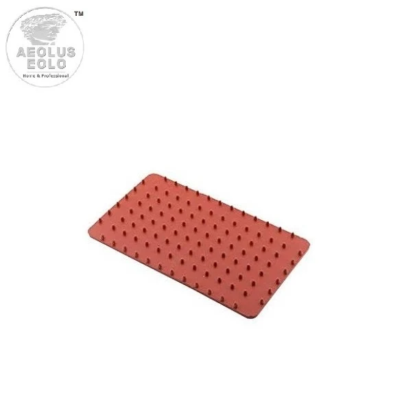 Pedanina poggia ferro in silicone rossa per sistemi stiranti professionali