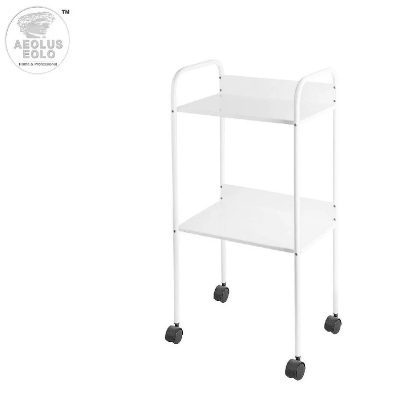 Carrello fisso per sistema stirante con doppio pianetto e 4 ruote