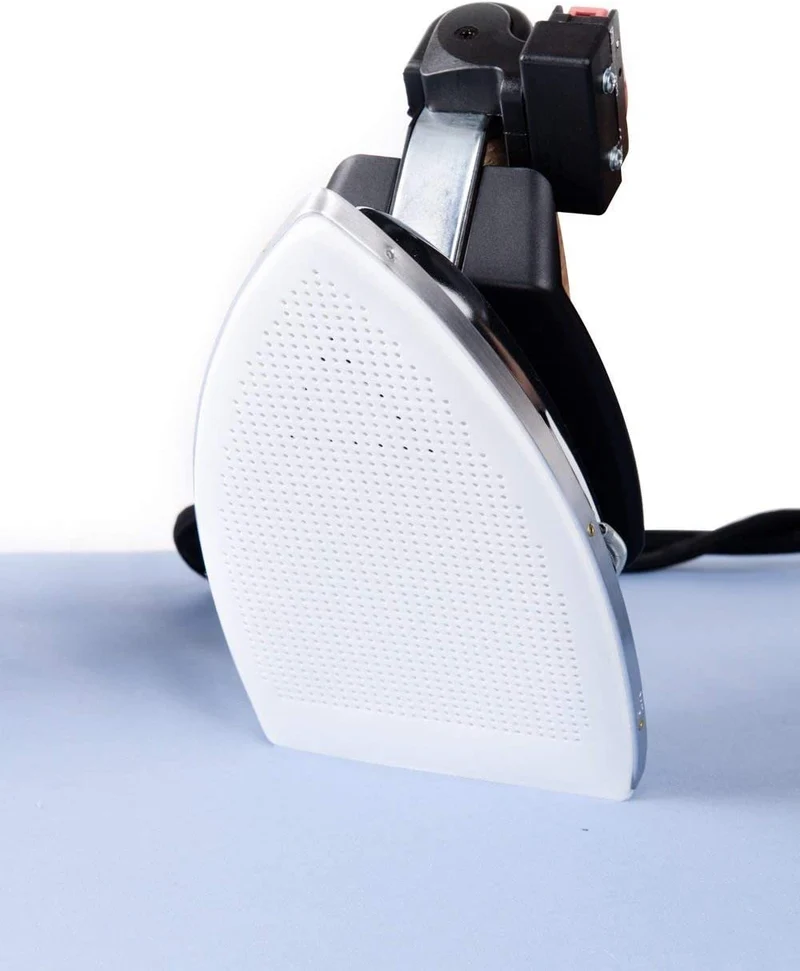 Soletta Teflon Corazzata Professionale in Alluminio per Piastra Ferro da Stiro Antilucido Misura L - Made in Italy