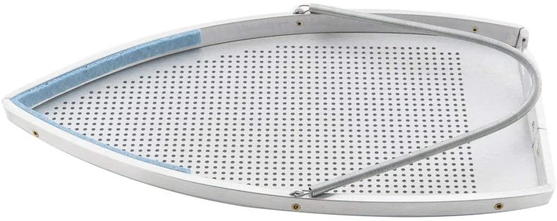 Soletta Teflon Corazzata Professionale in Alluminio per Piastra Ferro da Stiro Antilucido Misura L - Made in Italy