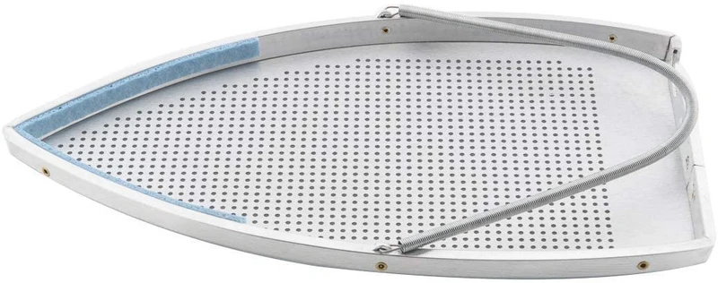 Soletta teflon corazzata in alluminio professionale per ferro da stiro Misura S Made in Italy
