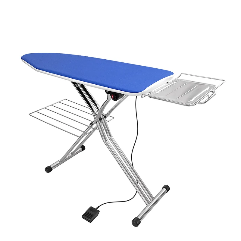 Asse da Stiro AT07 ARS Professionale ad uso Domestico Intenso Termoaspirante e Soffiante Stabilità Piano (120x45 cm) Copriasse Imbottito Garanzia 5 Anni