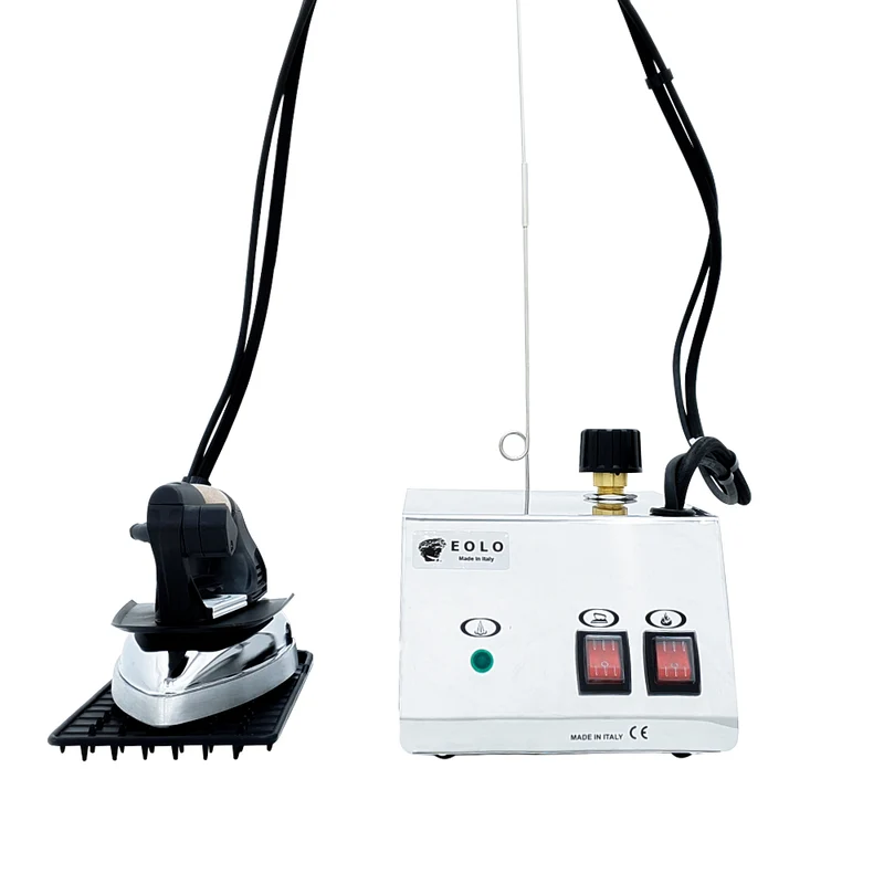 Sistema stirante professionale GVK7 con Caldaia in Acciaio inox AISI 304 e Resistenza Esterna anticalcare (1 L) Made in Italy Garanzia 5 anni