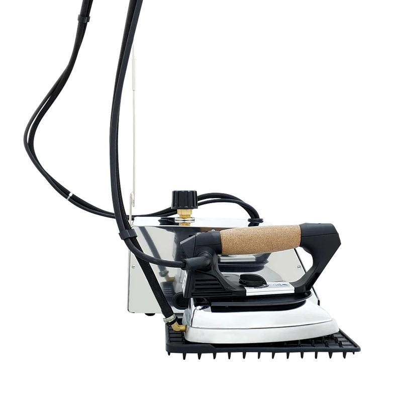 Sistema stirante professionale GVK7 con Caldaia in Acciaio inox AISI 304 e Resistenza Esterna anticalcare (1 L) Made in Italy Garanzia 5 anni