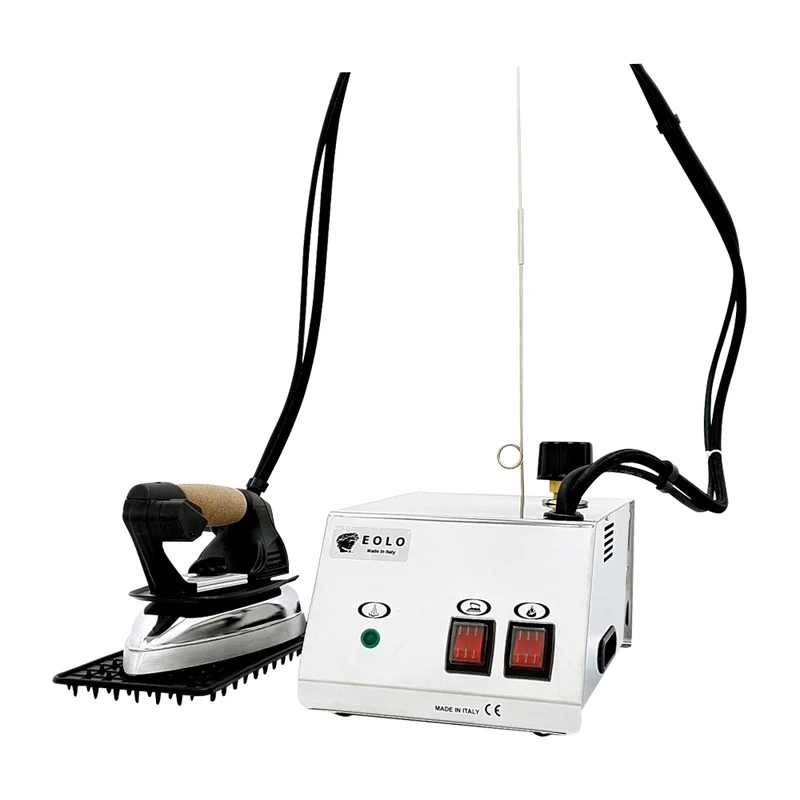Sistema stirante professionale GVK7 con Caldaia in Acciaio inox AISI 304 e Resistenza Esterna anticalcare (1 L) Made in Italy Garanzia 5 anni