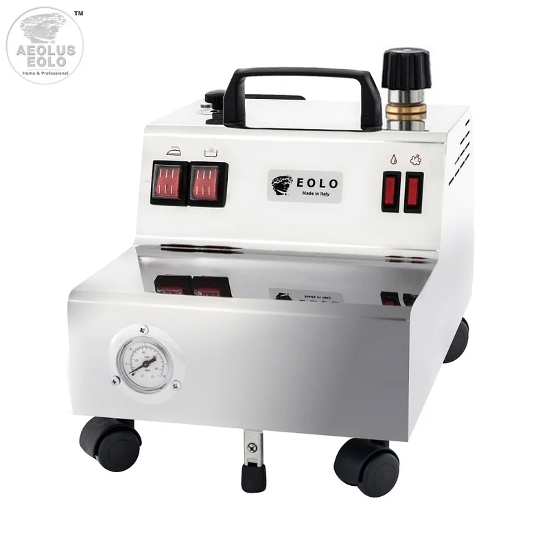 Sistema stirante professionale GV05 INOX F con Caldaia in rame a Risparmio energetico e Resistenza esterna anticalcare (2,4 L) Classe energetica A++ Made in Italy Garanzia 5 anni