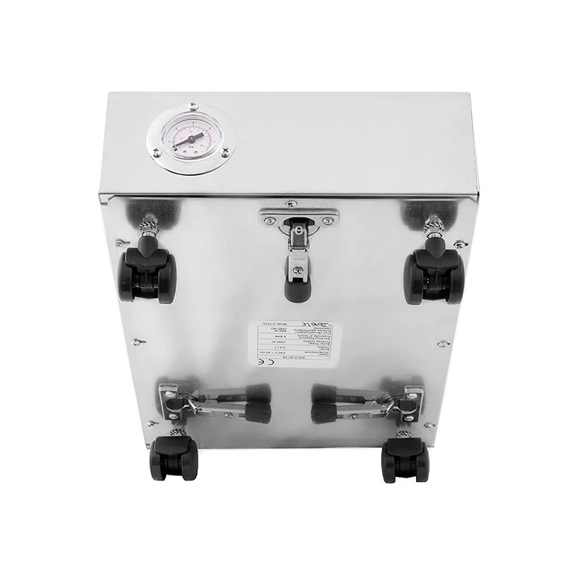 Sistema stirante professionale GV05 INOX F con Caldaia in rame a Risparmio energetico e Resistenza esterna anticalcare (2,4 L) Classe energetica A++ Made in Italy Garanzia 5 anni