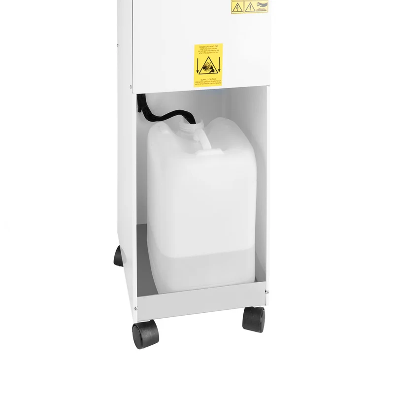 Sistema stirante professionale AV01 F RA con Caldaia in rame a Risparmio energetico Resistenza esterna anticalcare e Ricarica automatica Classe energetica A++ Made in Italy Garanzia 5 anni