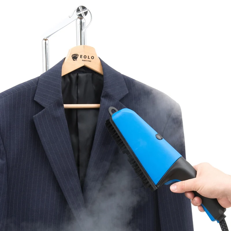 Sistema stirante professionale GV13 INOX munito di spazzola a vapore, caldaia in rame a risparmio energetico e resistenza esterna anticalcare (1,5 L) Made in Italy Garanzia 5 anni