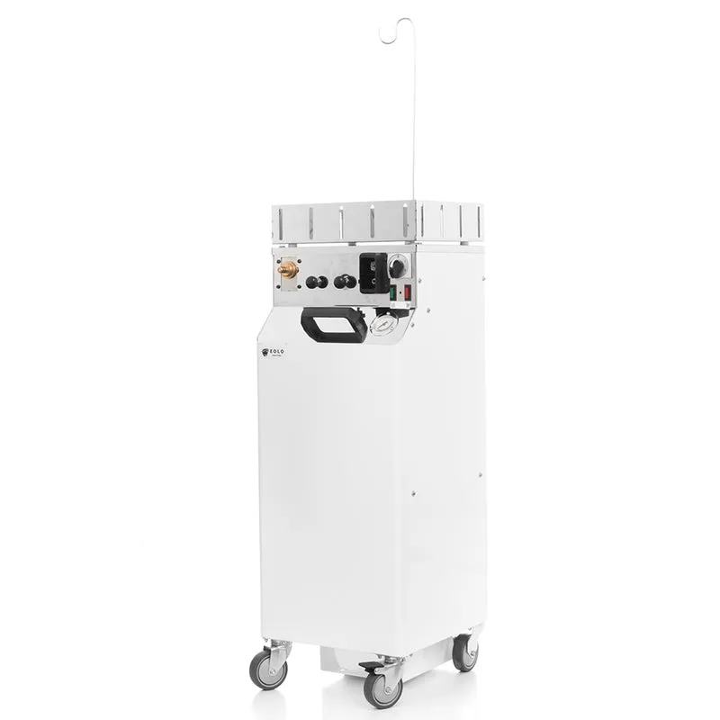EOLO Sistema di Pulizia AV05 M DUAL RA Professionale 2 Uscite Vapore Macchinario Pulitrice Sanificazione Disinfettazione Ambienti Studi Medici Laboratori Pulitrice Potente Kit Accessori Interni Esterni Auto Made in Italy Garanzia 5 Anni Efficienza A++
