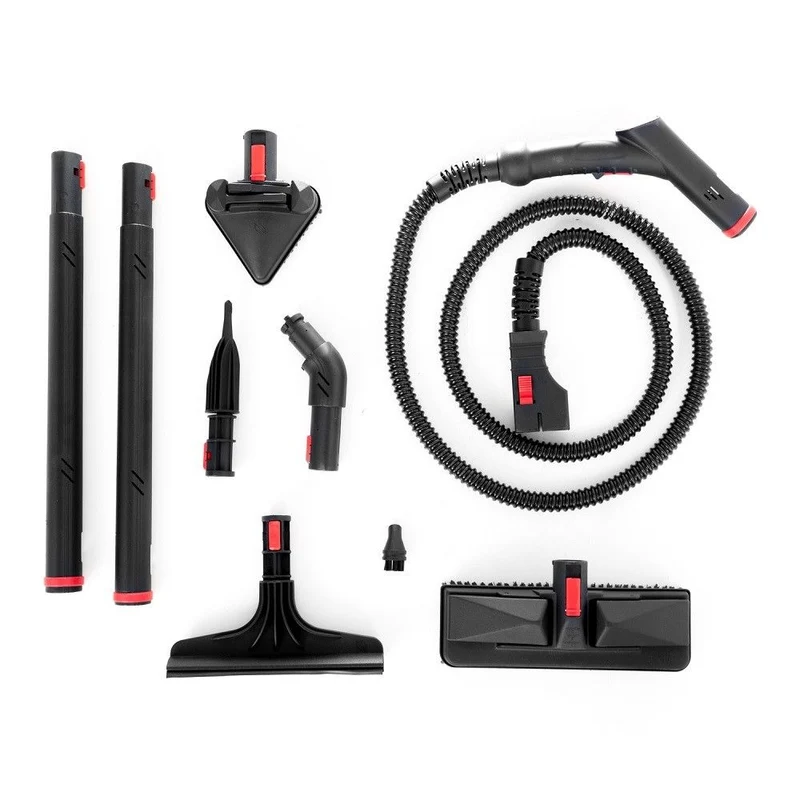 EOLO Generatore di Vapore GV05 FULL Pulizia a Vapore Secco Saturo 180 Gradi Sanificazione Disinfestazione Spazzola Elettrica Vaporetto Pavimenti Pulitrice Professionale Accessori per Pulire Divani Tessuto Made in Italy Garanzia 5 Anni Efficienza A++