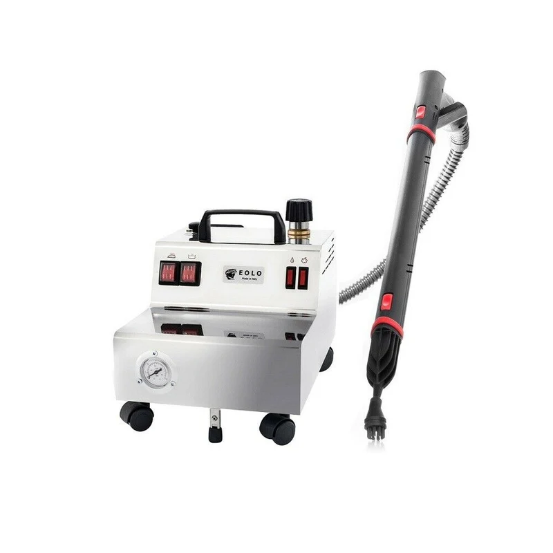 EOLO Pulitore a Vapore GV05 PX Anticalcare Lavapavimenti Vetri Macchinario Pulitrice Disinfettazione Materassi Vaporetto per Pulire Disinfettare Casa Bagno Set Accessori Pulizia Vaporella Professionale Made in Italy Garanzia 5 Anni Efficienza A++