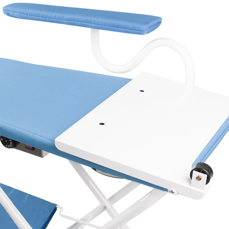 EOLO Asse Stiro AS01 Piano Riscaldato 2 Motori Aspirante Soffiante Stabile Robusto Tavolo Professionale Altezza Regolabile Pieghevole Salvaspazio Ruote Braccetto Stiramaniche Ripiano Indumenti Caldaia Made in Italy Garanzia 5 Anni Efficienza A++