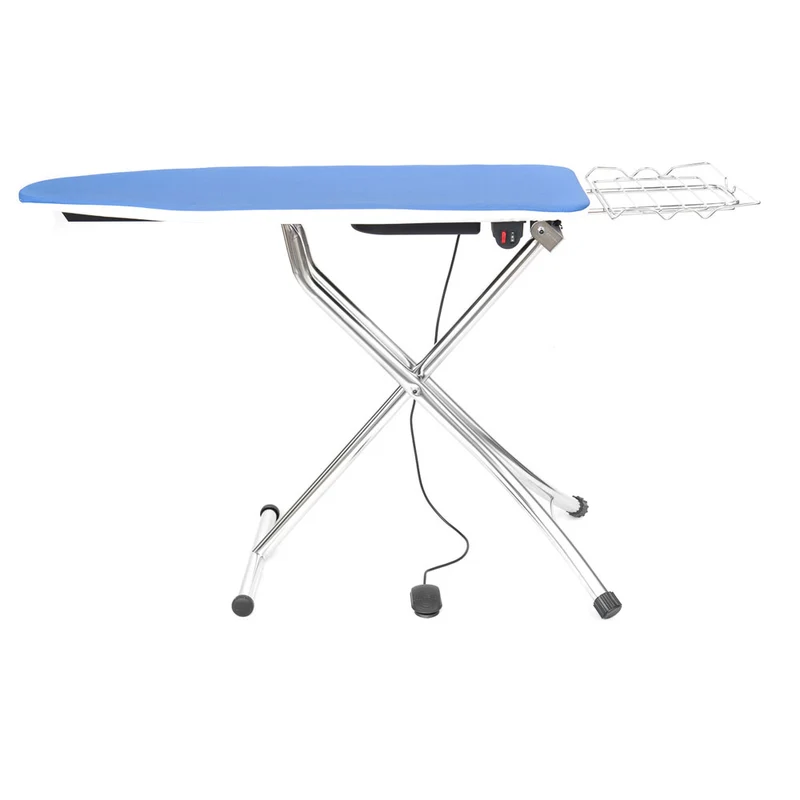 Asse da Stiro AT09 ARS Professionale Termoaspirante e Soffiante ad uso Domestico Intenso Stabilità Piano (120x45 cm) Copriasse Imbottito Garanzia 5 Anni