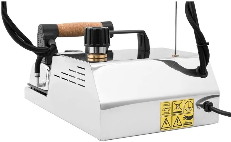 EOLO Sistema Stirante GV01 INOX Ferro da Stiro Professionale Generatore di Vapore Secco Caldaia in Rame Anticalcare Corazza Acciaio Inox Stiro Verticale Stiratore Stirare Stiratrice Risparmio Energetico Efficienza A++ Made in Italy Garanzia 5 Anni