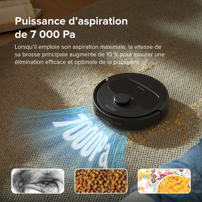 [Reconditionné] Roborock Qrevo S robot aspirateur laveur avec station multifonction