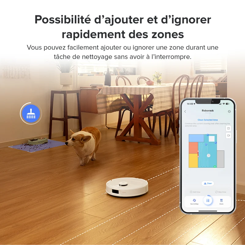 [Reconditionné] Roborock Qrevo Pro robot aspirateur laveur avec station multifonction 2.0