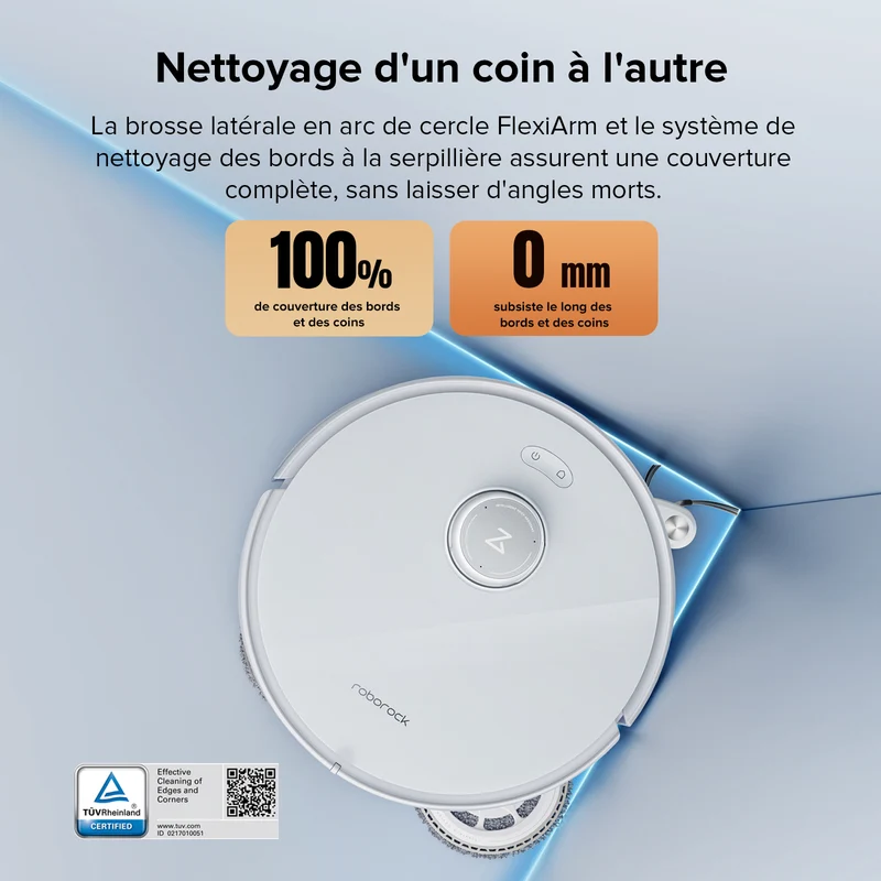 [Reconditionné] Roborock Qrevo Edge robot aspirateur laveur avec station d’accueil multifonctionnelle 3.0