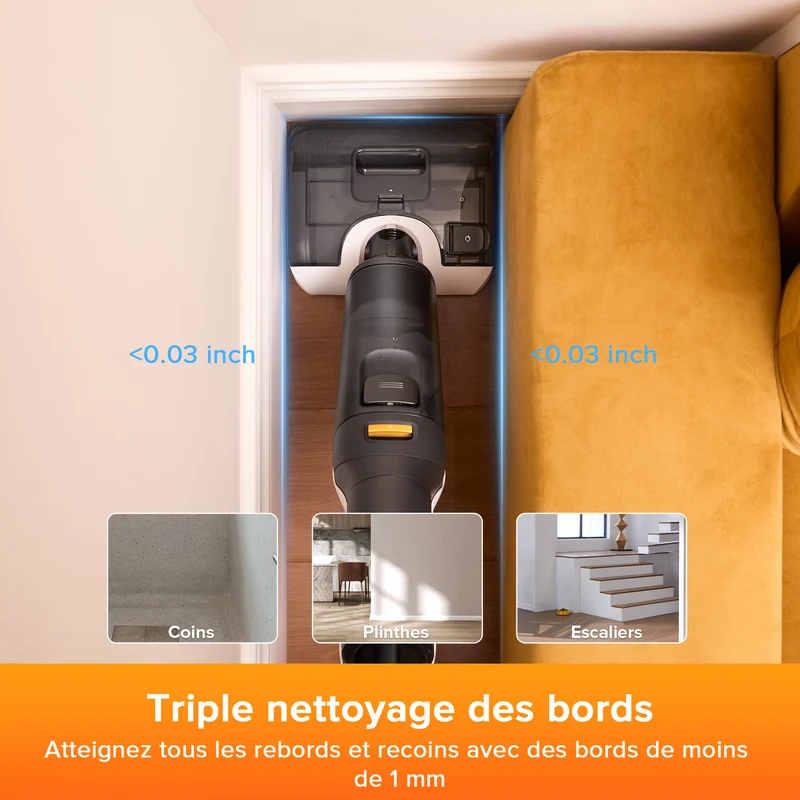 Roborock F25 LT aspirateur laveur sans fil sec et humide