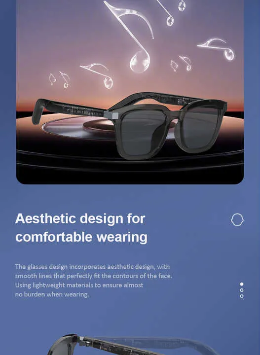 Smart Bluetooth Glasses