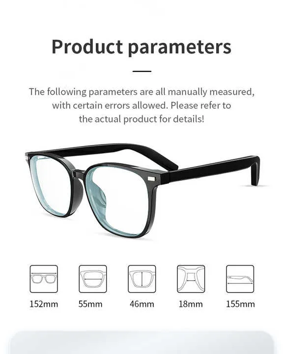 Smart Camera Glasses with Magnetic Charging