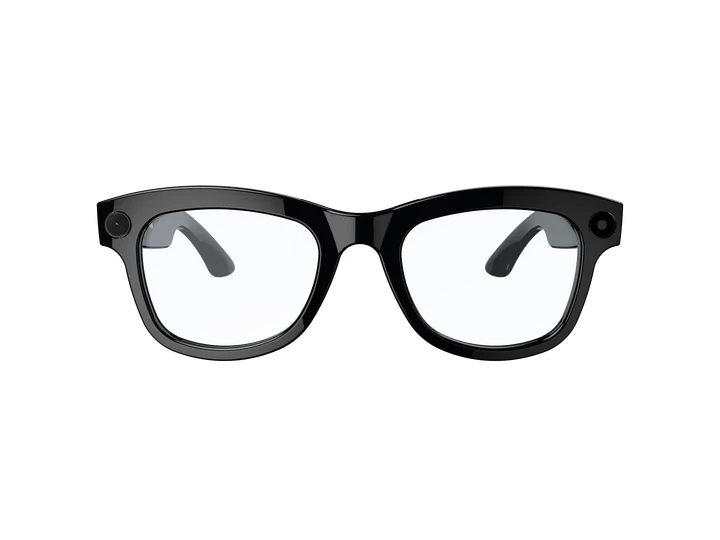 AI Smart Camera Glasses with Dual Noise Cancellation Microphone