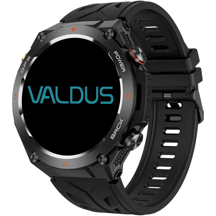 VALDUS VG41 GPS Smartwatch – 650mAh, Built-in Display, Heart Rate, Compass, Fitness Tracking