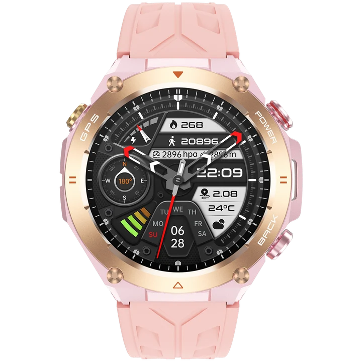 VALDUS VG41 GPS Smartwatch – 650mAh, Built-in Display, Heart Rate, Compass, Fitness Tracking