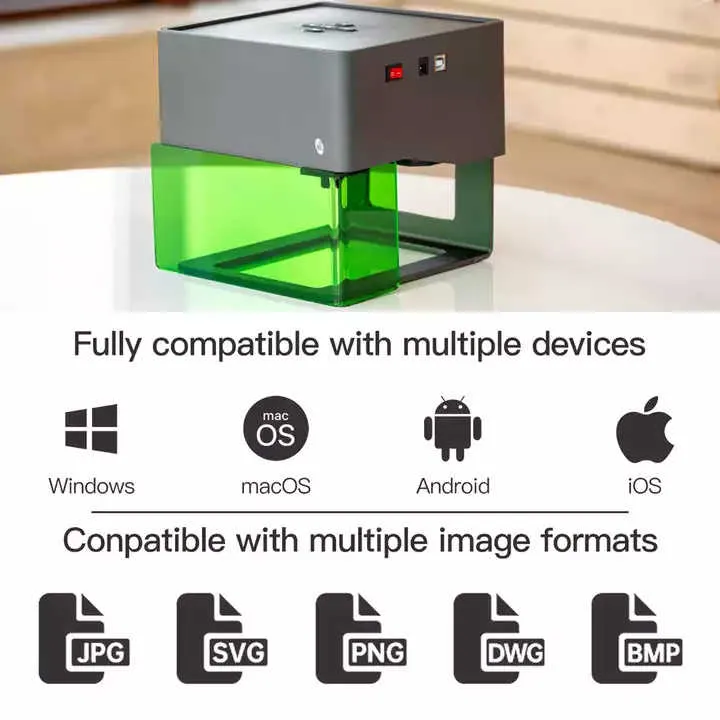 Portable Mini Laser Engraving Printer - Laser Cutting Machine