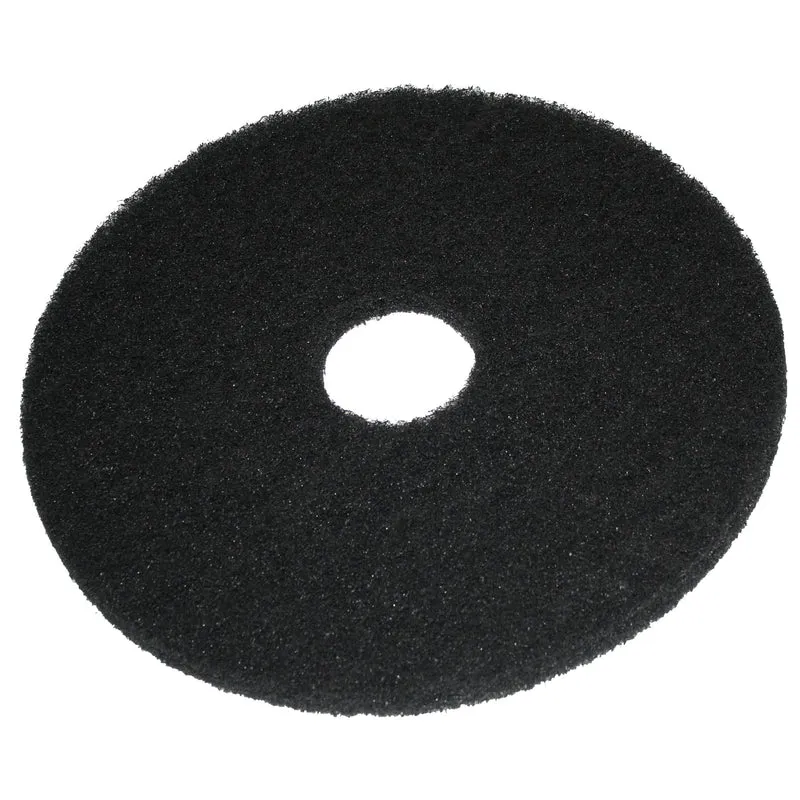 Pad schwarz, Ø 230 mm / 9", Nylon