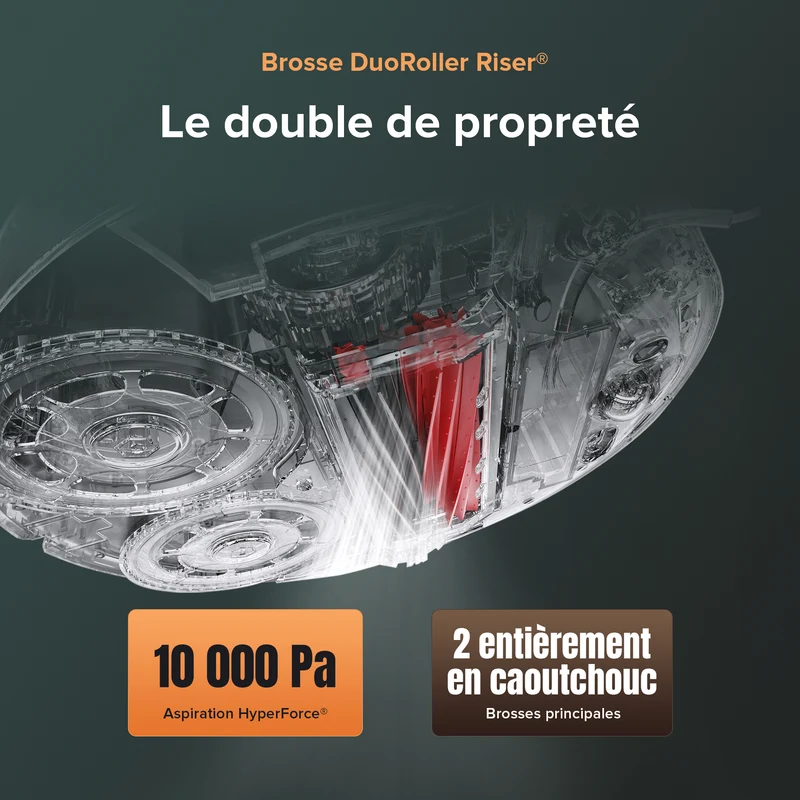 Roborock Qrevo Master Set robot aspirateur laveur avec station multifonction 3.0