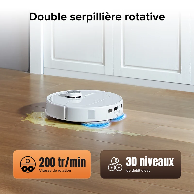 Roborock Qrevo Master Set robot aspirateur laveur avec station multifonction 3.0