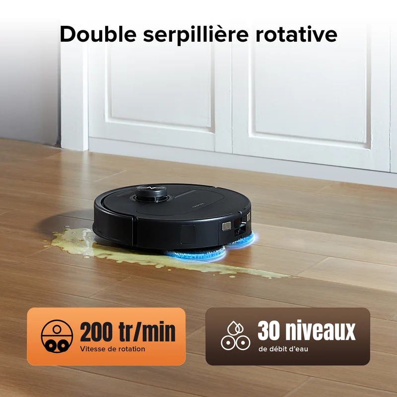 Roborock Qrevo Master Set robot aspirateur laveur avec station multifonction 3.0