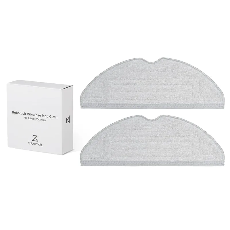 Lingettes de lavage VibraRise pour aspirateurs robots Roborock S8 / S8+ / S8 Pro Ultra / S7 / S7 MaxV / S7 MaxV Ultra / S7 Max Ultra / S7 Pro Ultra, lot de 2 pièces