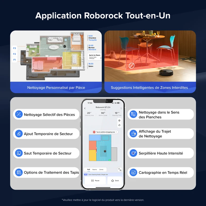 Roborock Q7 L5+ robot aspirateur