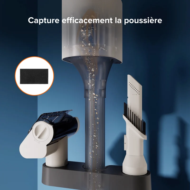 Filtre en éponge pour aspirateur Roborock H60 Hub