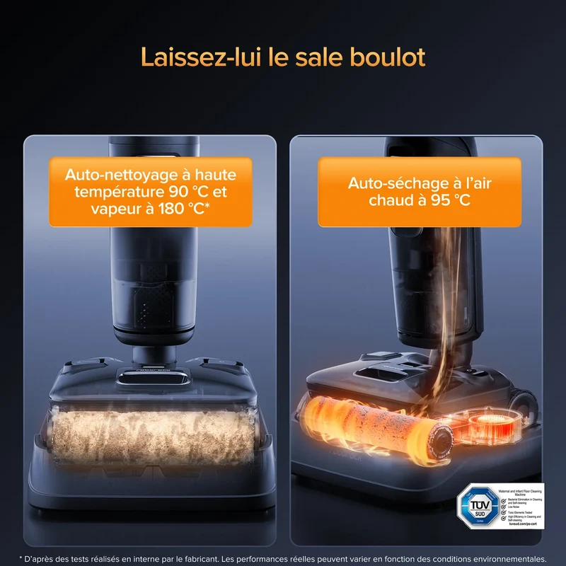Roborock Aspirateur laveur F25 Ultra