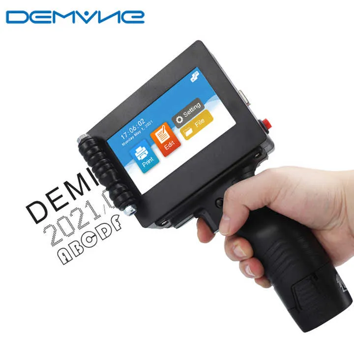 Handheld Portable Wireless 4.3-Inch Touch Screen Digital Inkjet Printer