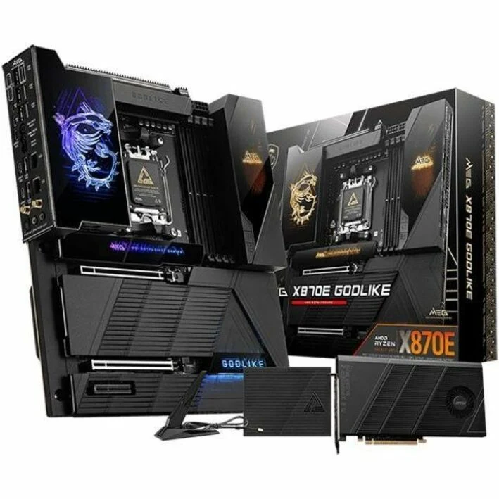 MSI X870E GODLIKE E-ATX – AM5 Gaming Motherboard, AMD Chipset