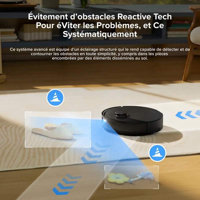 Roborock Q10 X5 robot aspirateur laveur avec HyperForce de 10 000 Pa