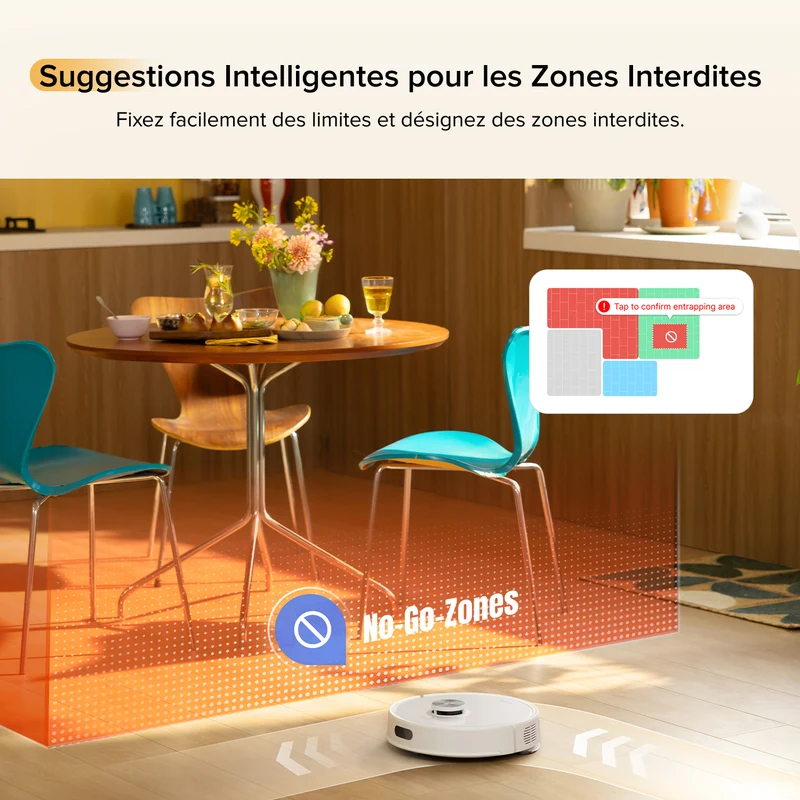 Roborock Q7 M5 ( Q7 Max amélioré ) robot aspirateur avec aspiration de 10 000 Pa