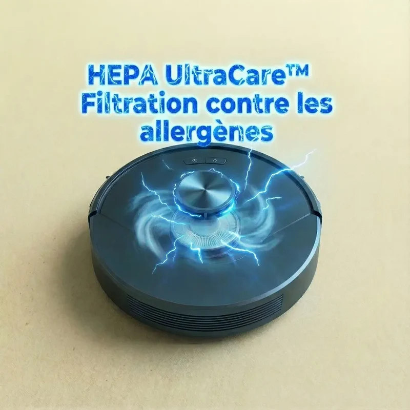 Eziclean Aspirateur robot Cyberflow Ultra