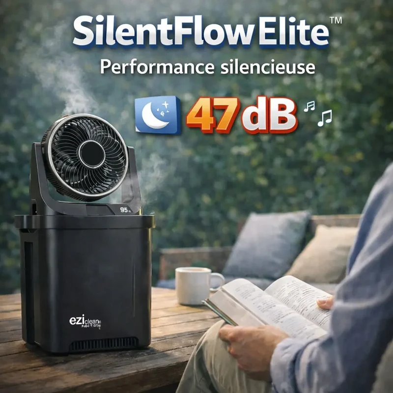 Eziclean Brumisateur Ventilateur MistFlow Ultra