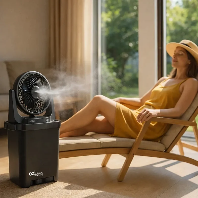 Eziclean Brumisateur Ventilateur MistFlow Ultra
