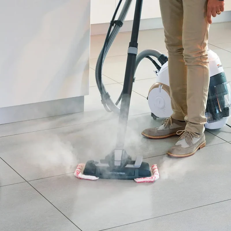 POLTI Aspirateur vapeur Unico MCV85 Total Clean & Turbo