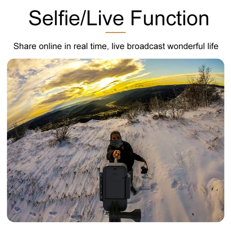 4K/30FPS 5G/2.4G HD Night Video Outdoor Waterproof Riding Record Thumb Camera, Spec: Battery White