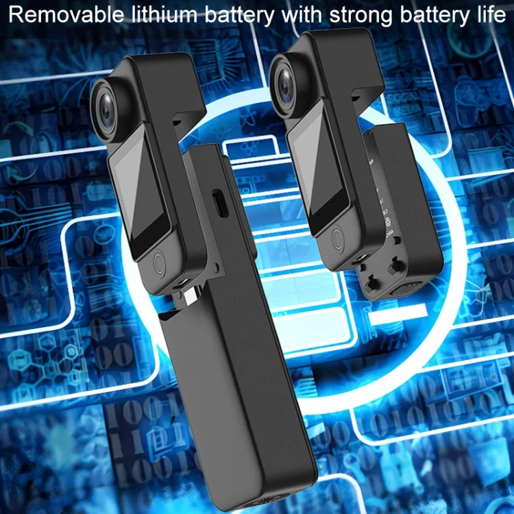 4K/30FPS 5G/2.4G HD Night Video Outdoor Waterproof Riding Record Thumb Camera, Spec: Battery White