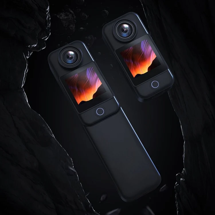 4K/30FPS 5G/2.4G HD Night Video Outdoor Waterproof Riding Record Thumb Camera, Spec: Battery White