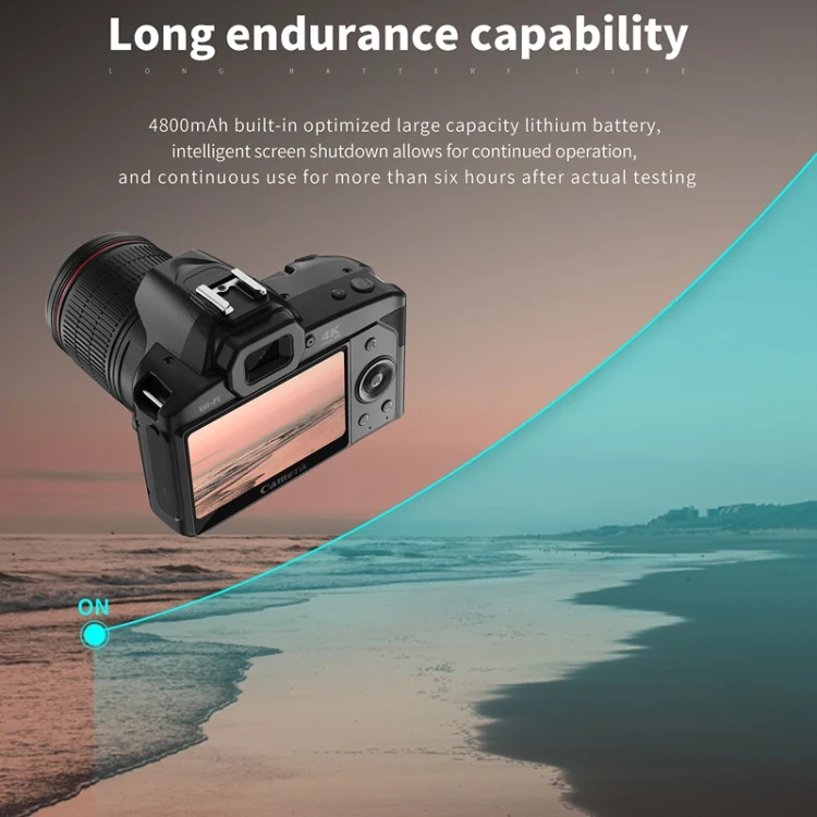 Dual-camera Night Vision 64 Million Pixel High-definition WIFI Digital Camera Standard+Microphone